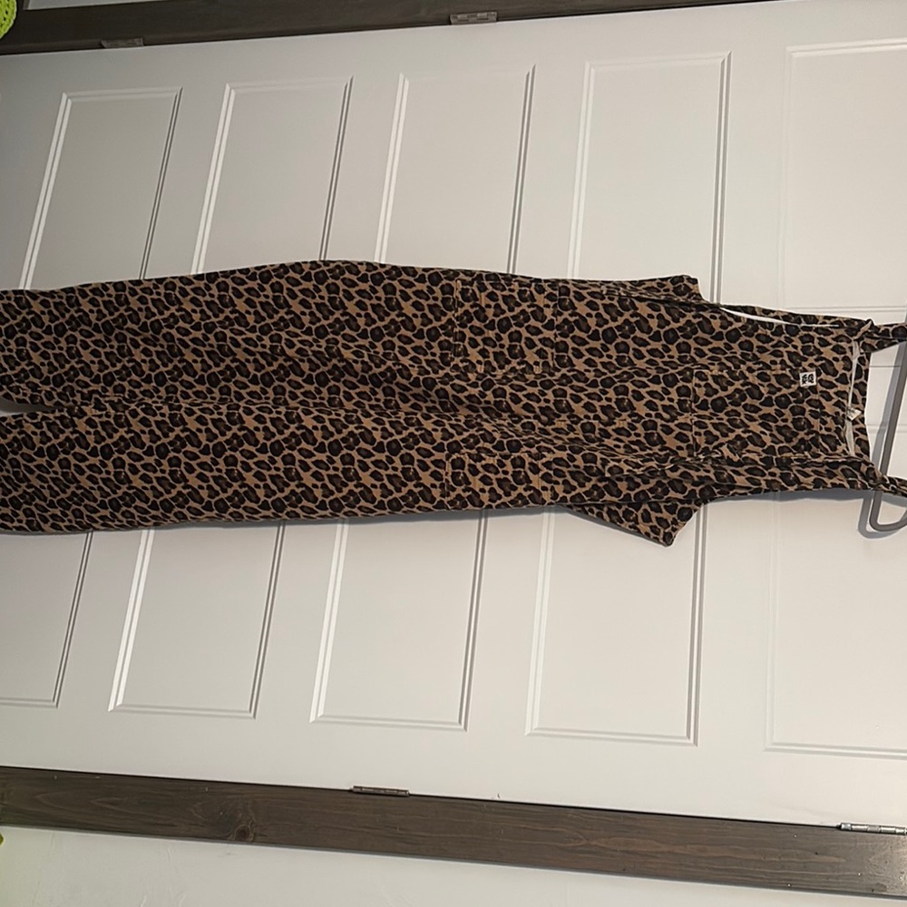Leopard Print Jumpsuit